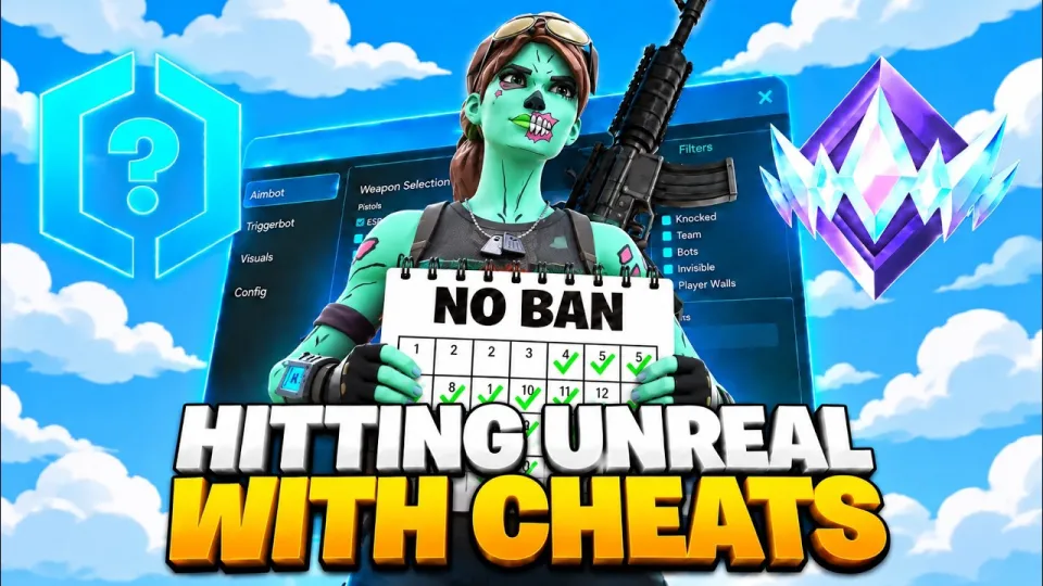 I Tried Fortnite Cheats And Actually Hit Unreal... Heres How (Fortnite Cheat)